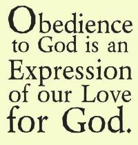 obedience